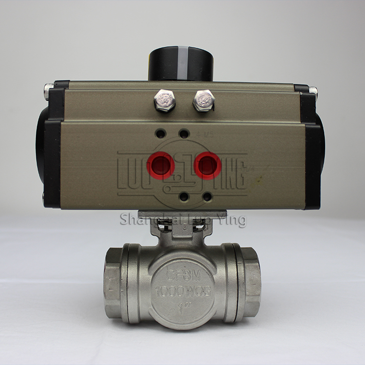 Stainless Steel Three Way Ball Valve