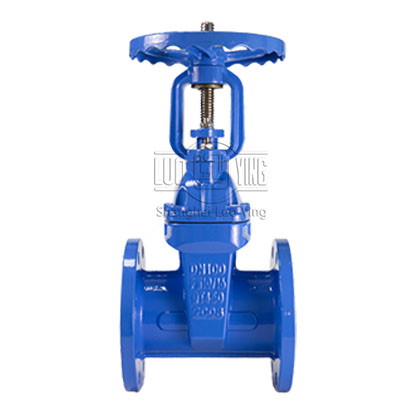 Open stem soft seal gate valve