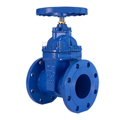 Concealed rod soft seal gate valve