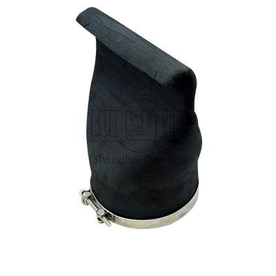 Clamp type integral duckbill check valve