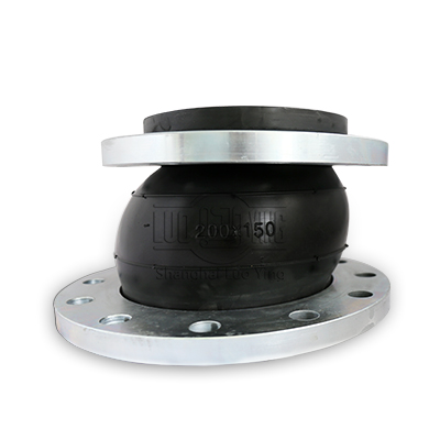 Eccentric rubber joint 