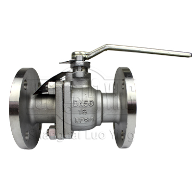 Stainless steel flanged ball valve