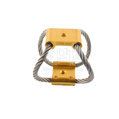 CR wire rope vibration isolator