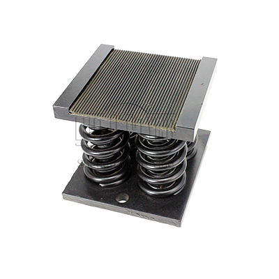 JS type combined spring vibration isolator
