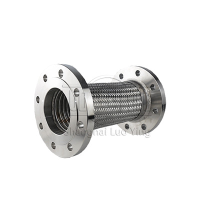 JR Stainless Steel Flanged Metal Hose