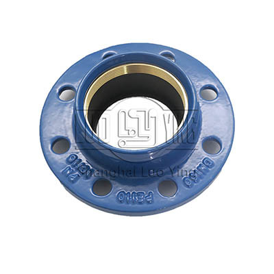Flange adapters for ductile iron pipes