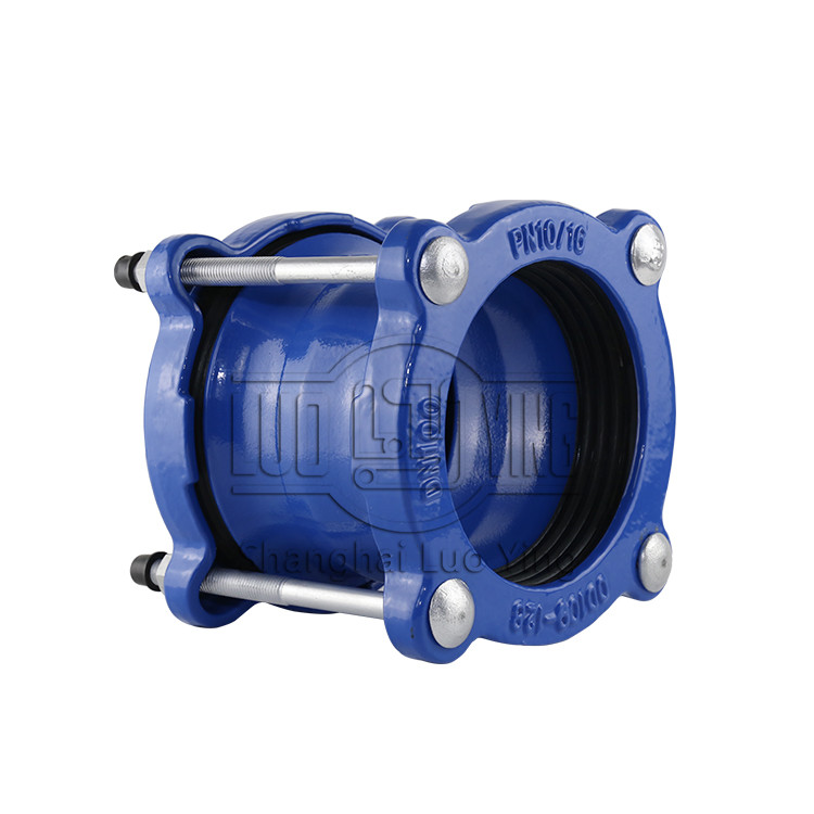 Ductile iron hdpe pipe tube wide range flexible joint